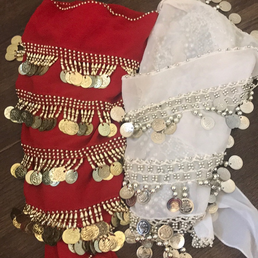 Belly dancer 🕺 skirts one size